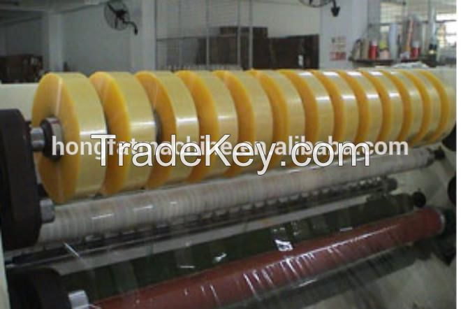 Adhesive Packing Tape Cutting Rewinding Slitting Machine from roll to roll