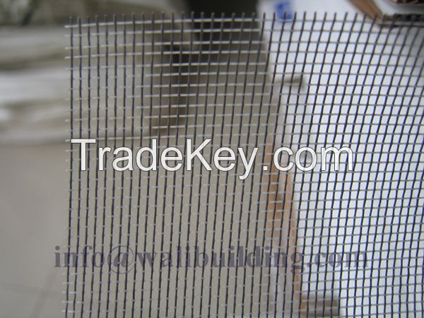 Gray White Fiberglass Window Screen 18x16Mesh