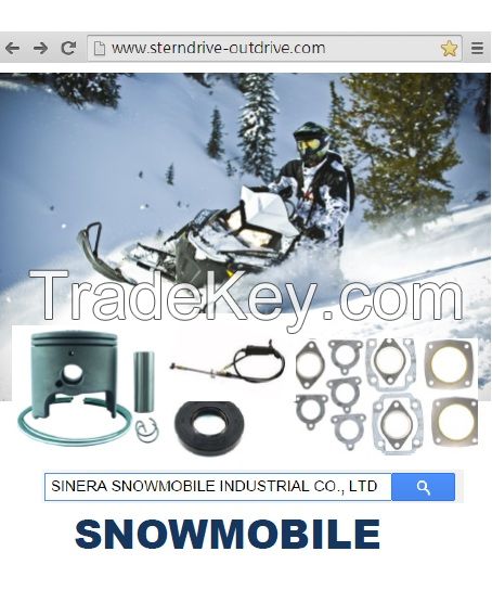 Supply snowmobile parts, piston, gasket, oil seal, cable