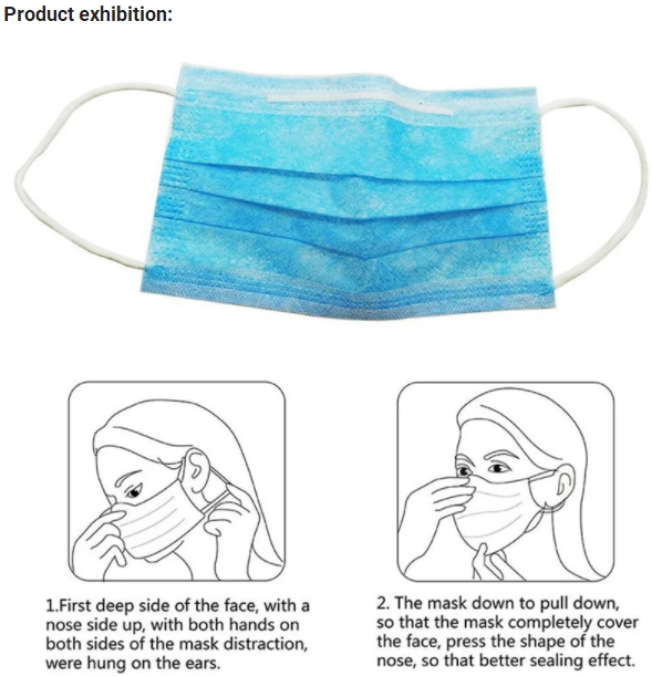 Mask Face mask_Disposable Nonwoven Face Mask