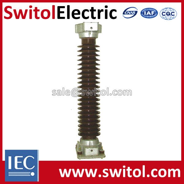 132KV High Voltage Station Surge Arrester Porcelain Type