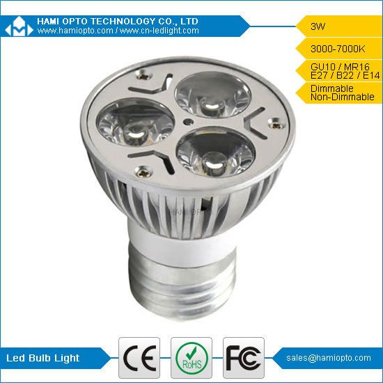 Dimmable led spotlight led commerical light wide voltage