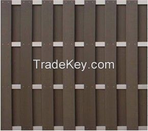 Sell wpc fencing, wpc garden screen, wood plastic fencing, 