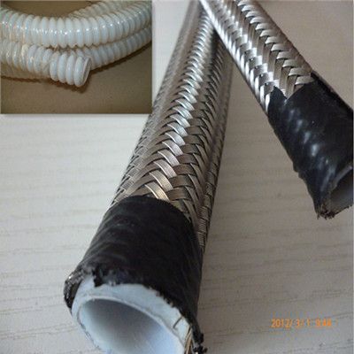 SS 304 Teflong Hose SAE 100 R14