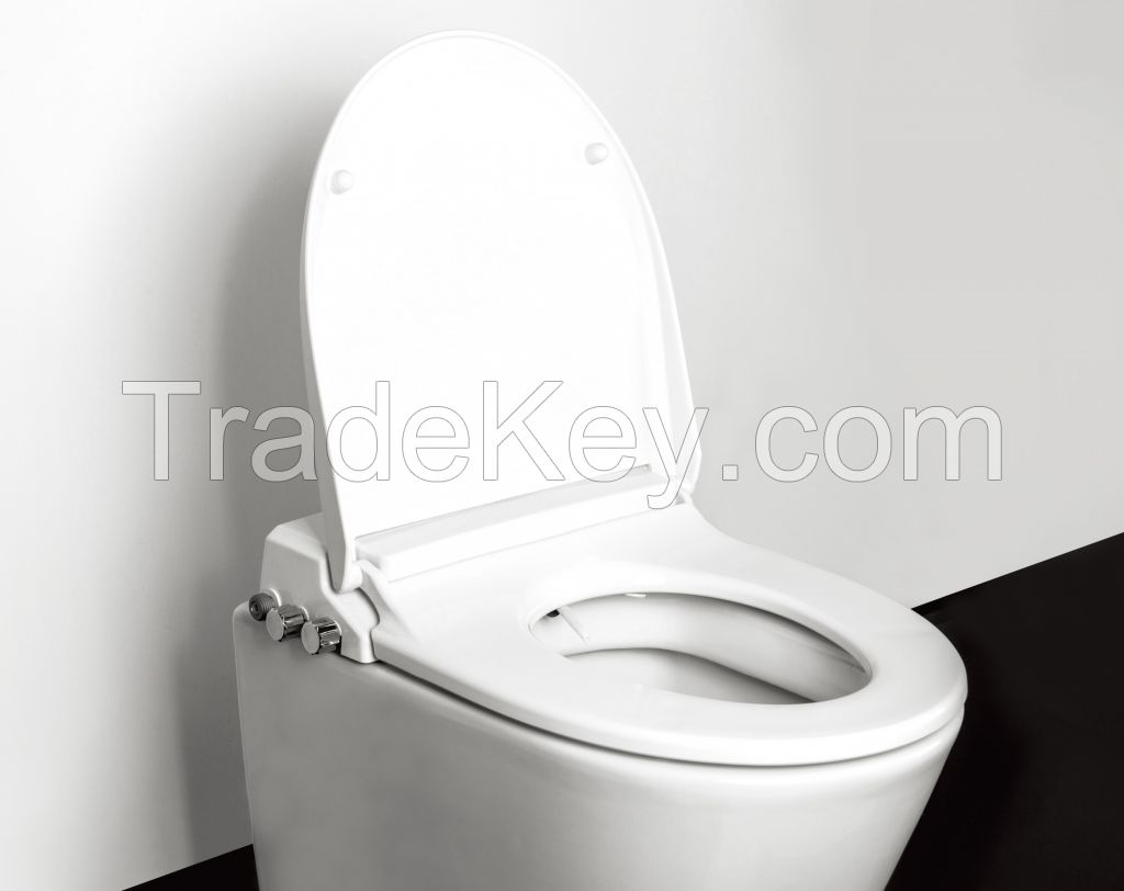 Sanitary ware manufacturer PP simple soft close bidet toilet seat
