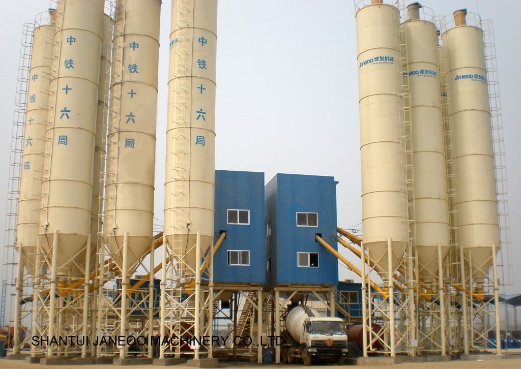 Foundation Free Concrete Batching Plant