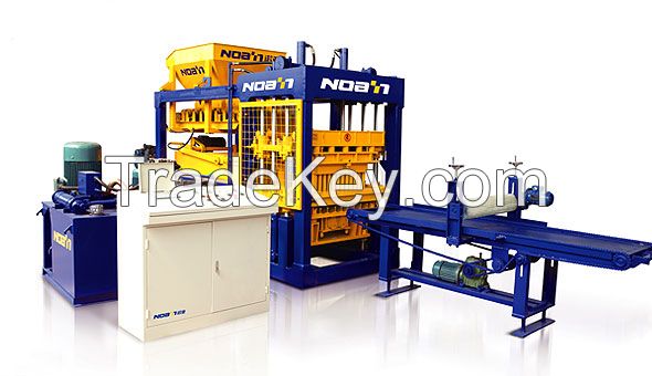 QT8-15 automatic concrete block machine production line