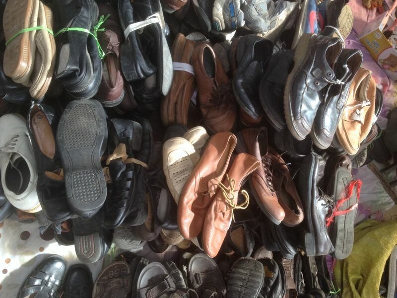 second hand shoes for africa