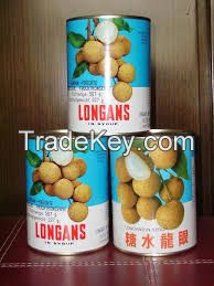 Canned longan, King longan in syrup, 565g