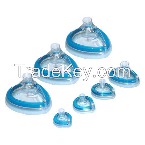 Disposable medical pvc anesthesia mask