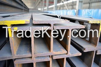 STEEL BEAM SECTION, CARBON STEEL H BEAM, H BEAM PACKAGE FOR SALE, HOT ROLLED I BEAM SECTION, I BEAM SECTION IN PACK