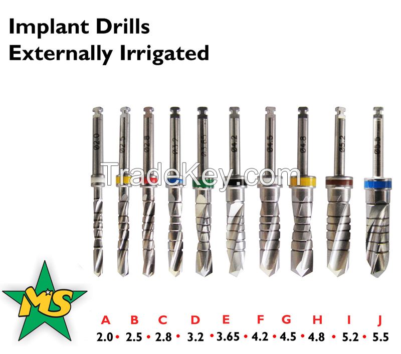 Dental Implant - Implants Drills Extern.Irrigation.Surgery Instruments.Lab