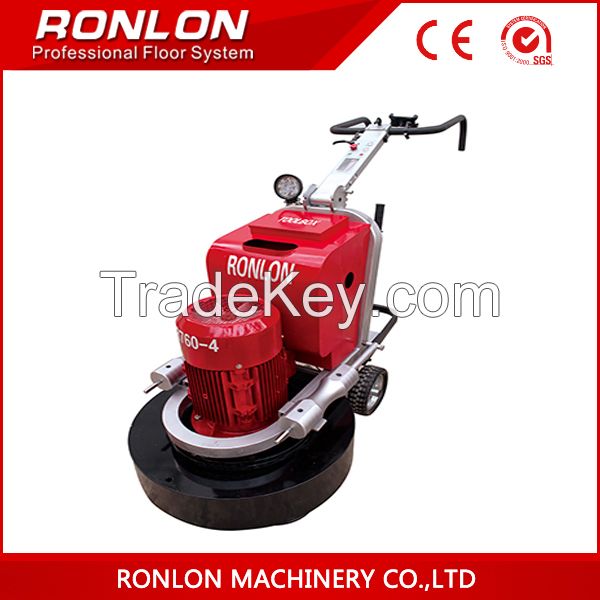 CE certification high efficiency concrete floor grinding machine