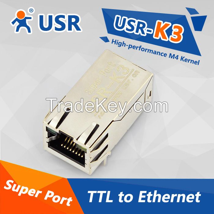 (USR-K3) Super Port Serial TTL UART to Ethernet Module High Performance