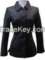 high quality cheap women fashion elegant winter leather jacket coat and high crited guarantee