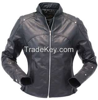 mens leather biker jacket