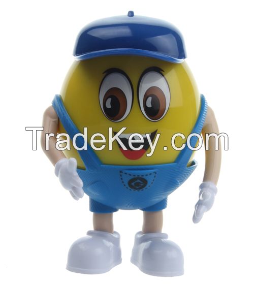 Novelty Mini Egg Bean Cartoon Toy Shape USB/TF/FM Radio Speaker