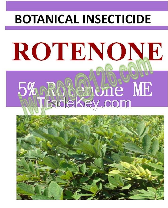 5% Rotenone ME, biopesticide, insecticide, plant extract, good effect on beetle