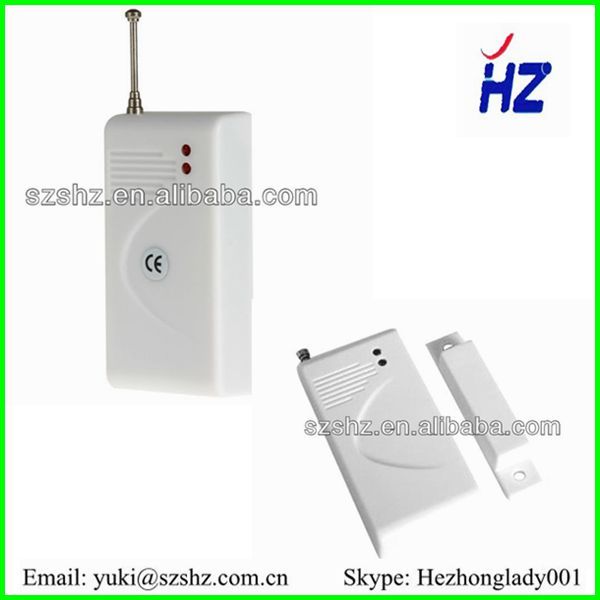 Wireless windows magnetic sensor for GSM alarm system
