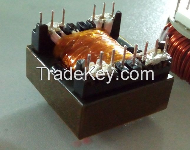 EC42 ER42 power transformer for industrial control, 16P, horizontal