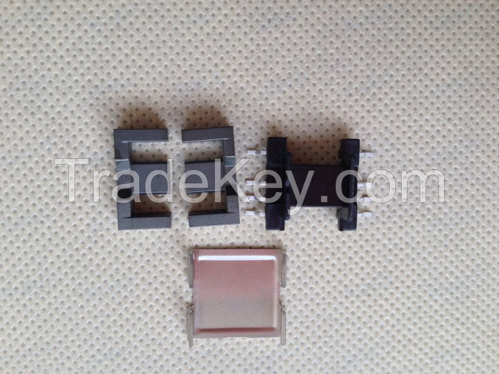 Sell EFD15 transformer bobbin and ferrite core PC40, surface mounting, SMT, 10P