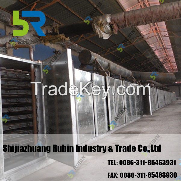 Stable performance gypsum board machine