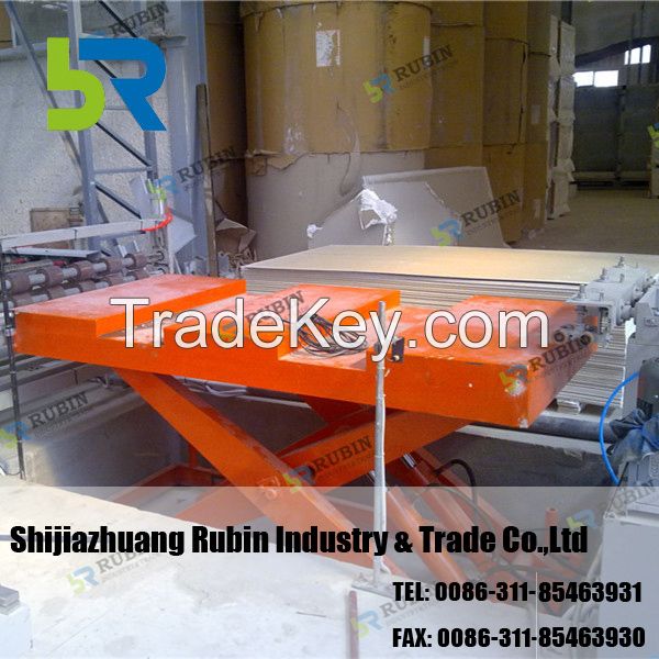 Full automatic gypsum ceiling board making machine