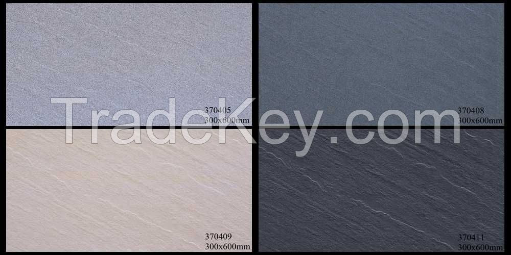 30x60CM Matt/Rough Slate Full Body Exteior Wall Tiles