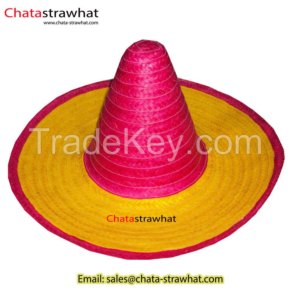 Straw cowboy hat