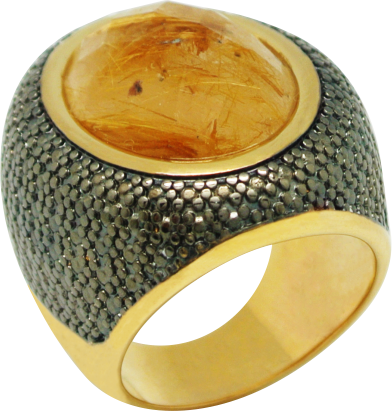 Gold Plated Fashion Ring