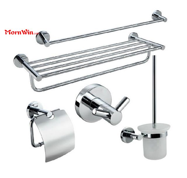 Stainless steel towel shelf or towel rack