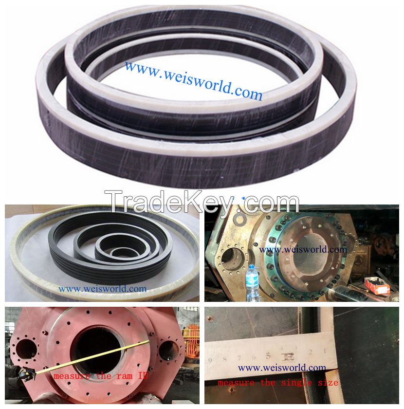 V-Packing Seals/O-Ring For Aluminum Extrusion-gaskets for main ram