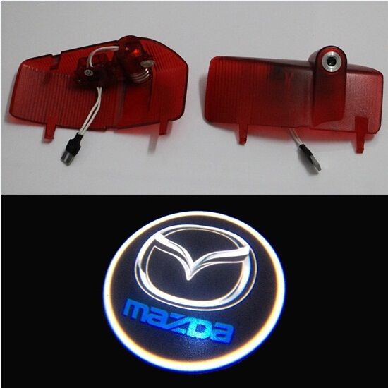 LED Door Projector Logo Laser 3W Shadow Lights for Mazda Car