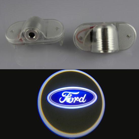Wireless Car Logo Door LED Laser Ghost Shadow Welcome Projector Light Lamp For Ford