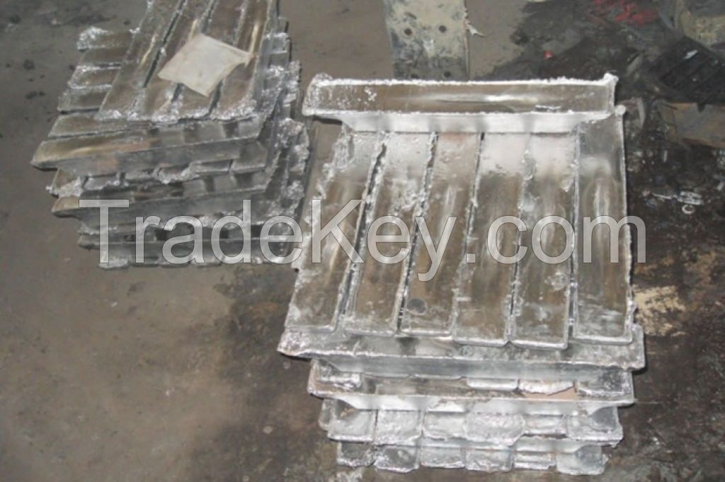 Remelted Lead Ingots 99.7%- 99.9%