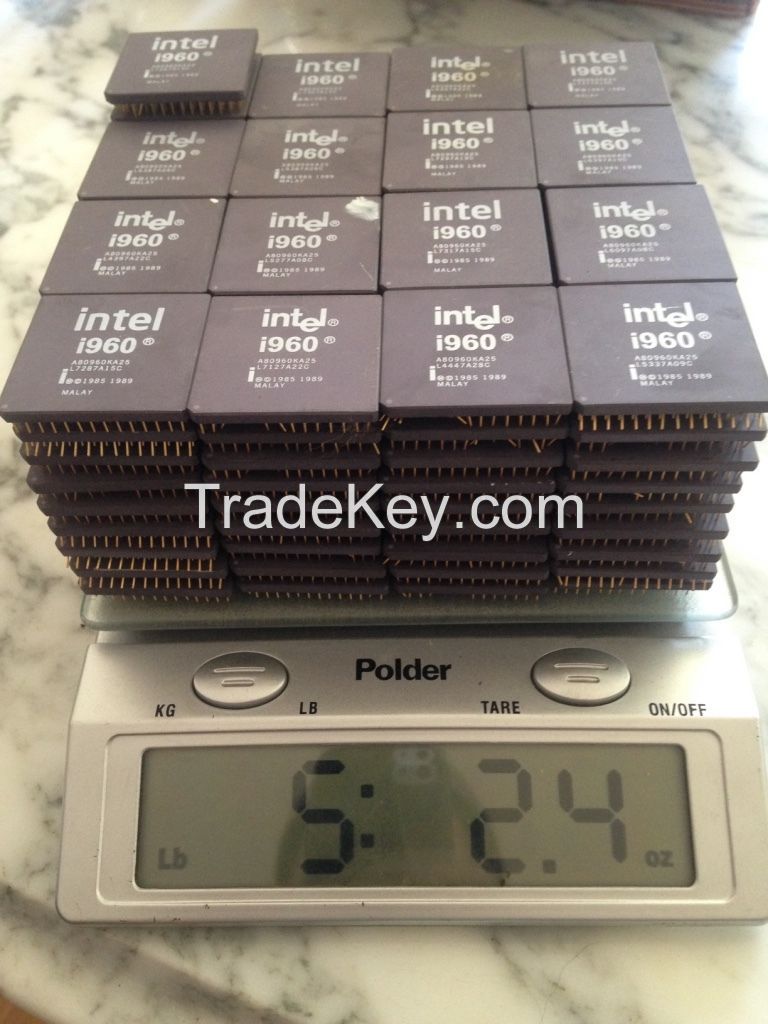 intel i960 ceramic cpu's for scrap