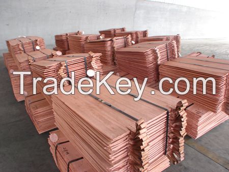 COPPER CATHODES  99.9%