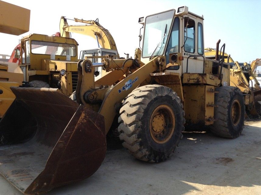 Used Kawasaki 70ZIII Wheel loader sale china original japan