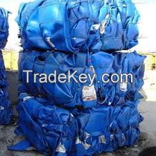 HDPE Blue Drum Scrap