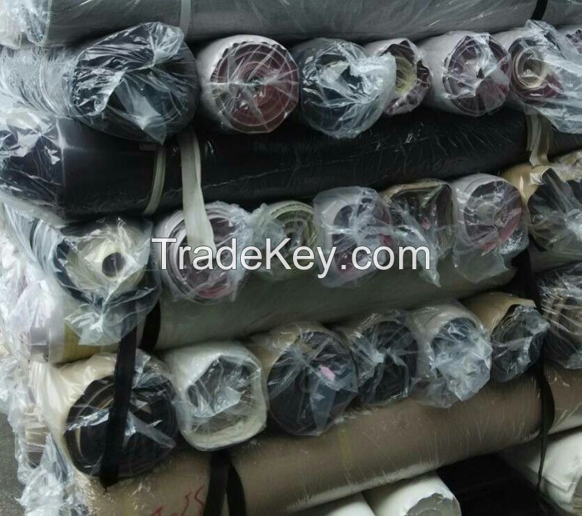 sell pvc leather stocklots from taiwan