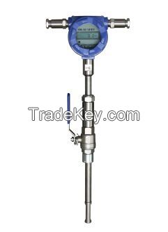 Thermal gas mass flow meter