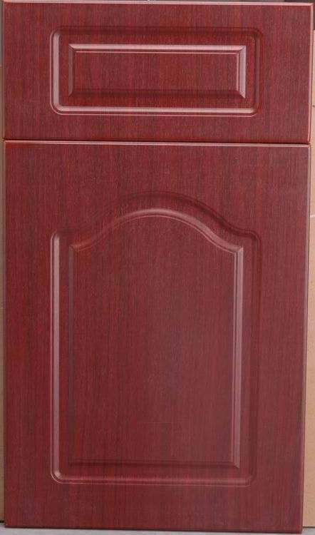 Cabinet door with PVC  LBC-107