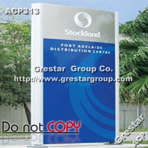 Signage Aluminium composite panel(ACP, ACM) Dibond product for Sale