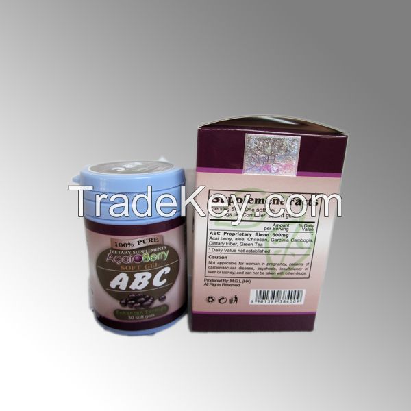 A B C-Acai Berry Capsule rapid weight loss diet