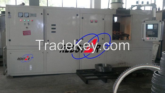Sell gear wheel induction hardening machine, gear ring induction quench