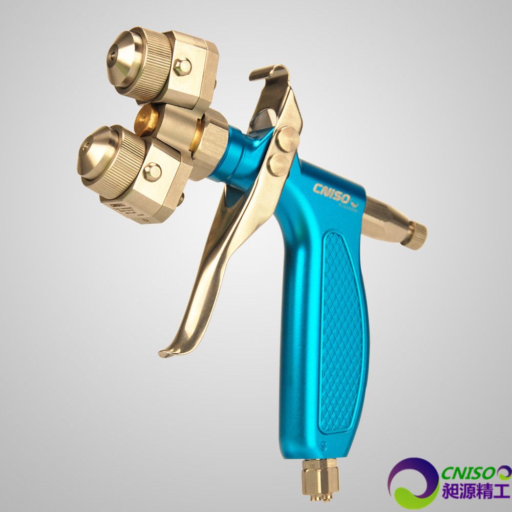 316 Stainless Steel Two Head(Two Component)Spray Gun for Chrome Selling