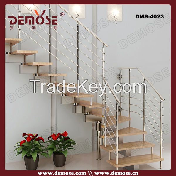 indoor iron wooden staircase designs