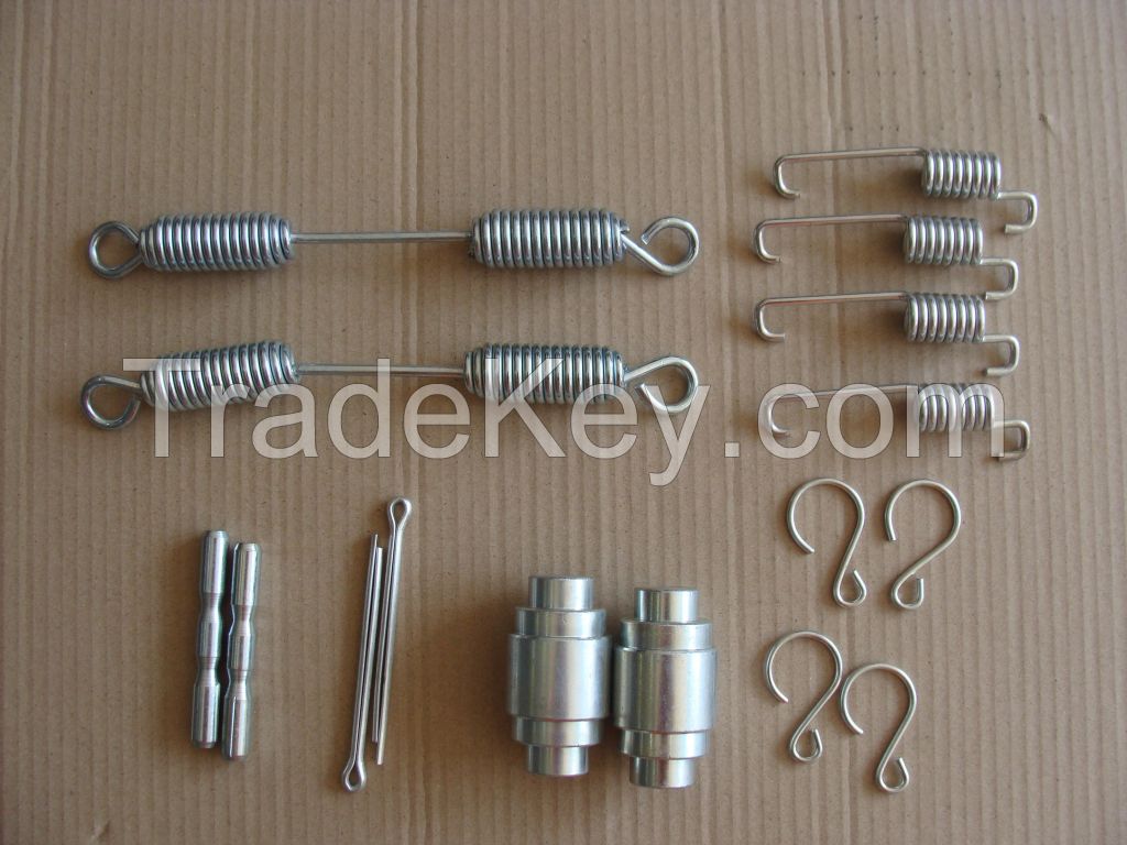 Supply brake repair kit , spring, roller, washer, bushing
