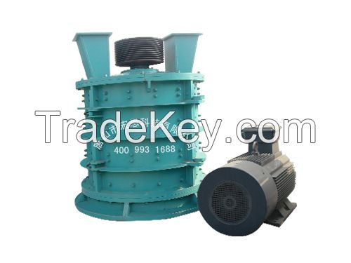 Vertical shaft hammer-type crusher