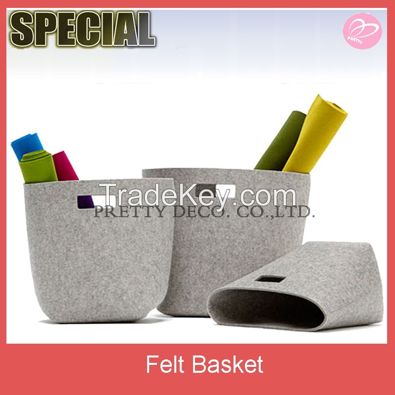 Felt foldable storage box, foldable bag